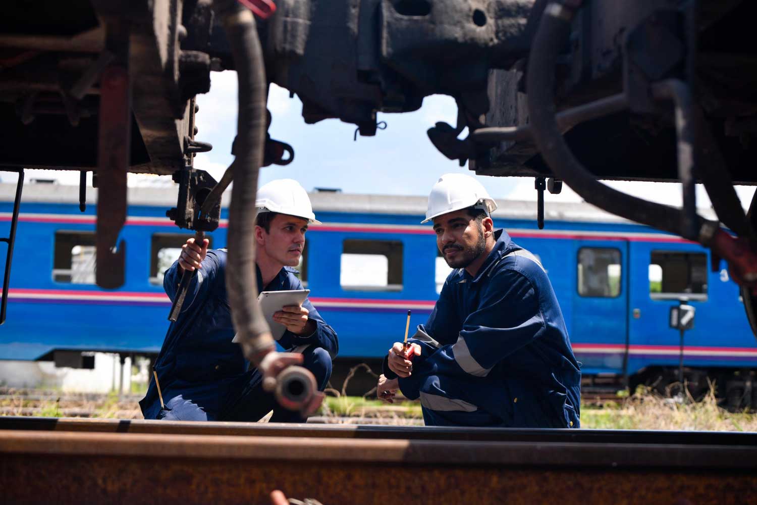 PG worker guidance secures assembly processes  at Stadler Winterthur AG